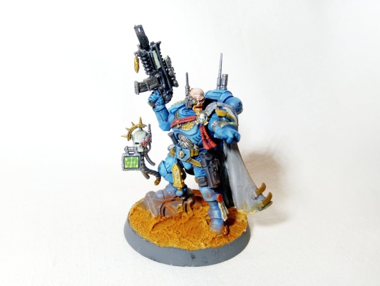 Warhammer 40k Space Marine Captain Acheran (Pro-Painted)