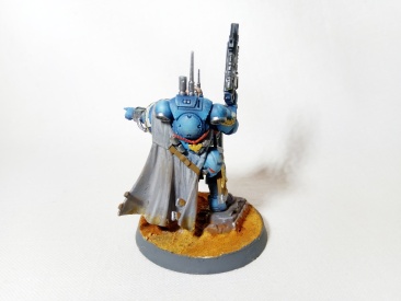 Warhammer 40k Space Marine Captain Acheran (Pro-Painted)