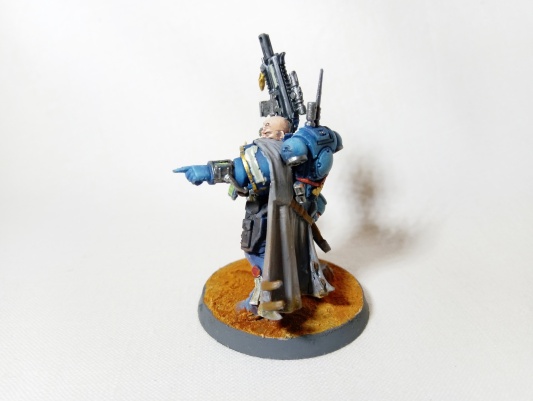 Warhammer 40k Space Marine Captain Acheran (Pro-Painted)