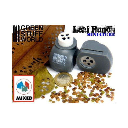 Miniature Leaf Punch GREY