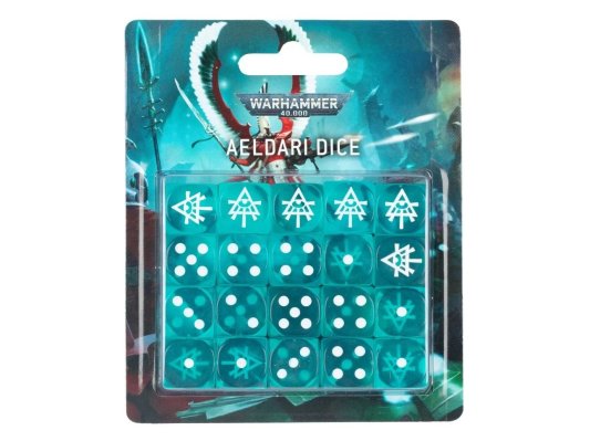 Aeldari Dice Set (предзаказ, Warhammer 40k)
