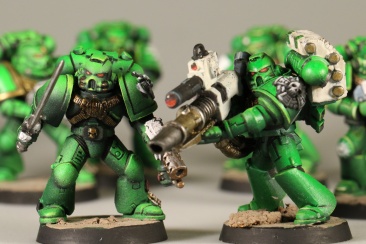 Warhammer 40K Space Marines Tactical Squad x10 (99120101128) (Painted)