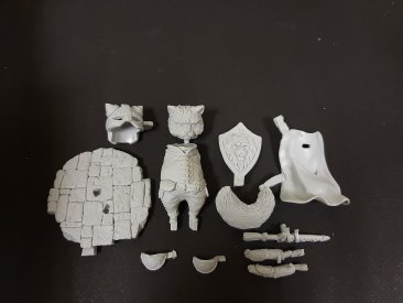 Мурсье Львиное Сердце | Коллекционная миниатюра 70 мм