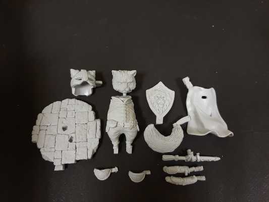 Мурсье Львиное Сердце | Коллекционная миниатюра 70 мм