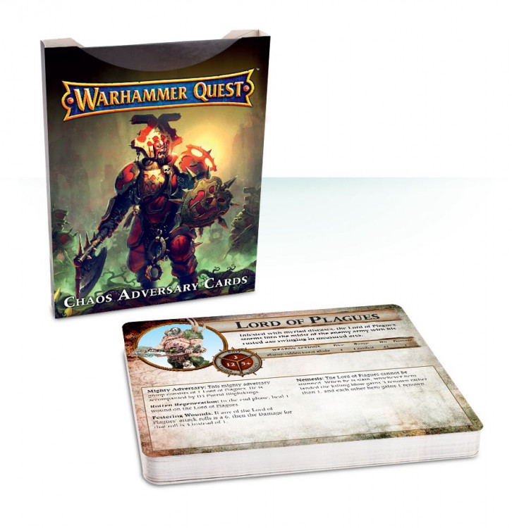 Warhammer Quest: Chaos Adversaries Cards
