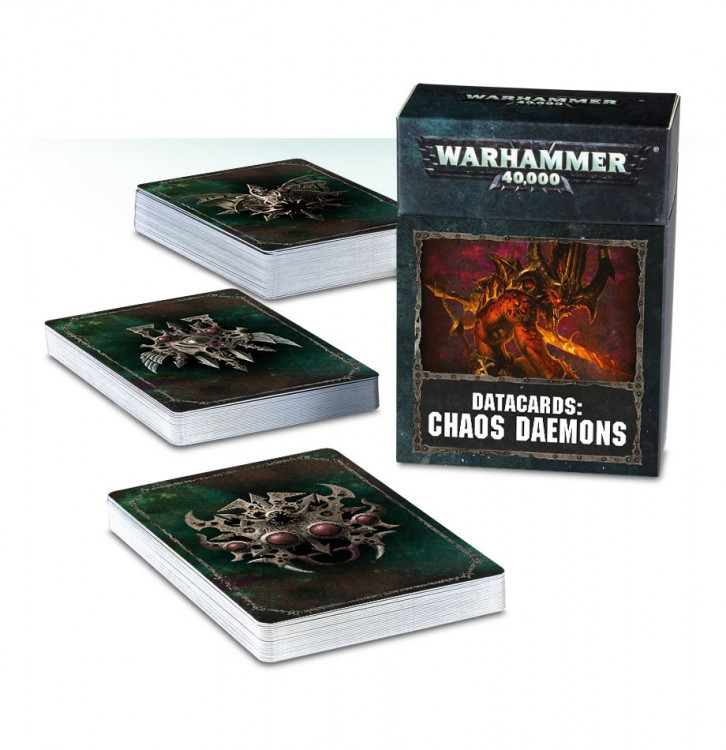 Datacards: Chaos Daemons 2018