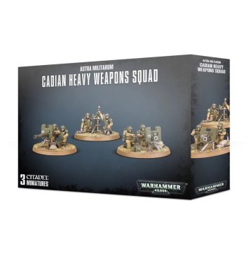 Cadian Heavy Weapon Squad 2019