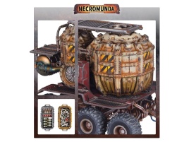 Promethium Tanks on Cargo-8 Ridgehauler Trailer
