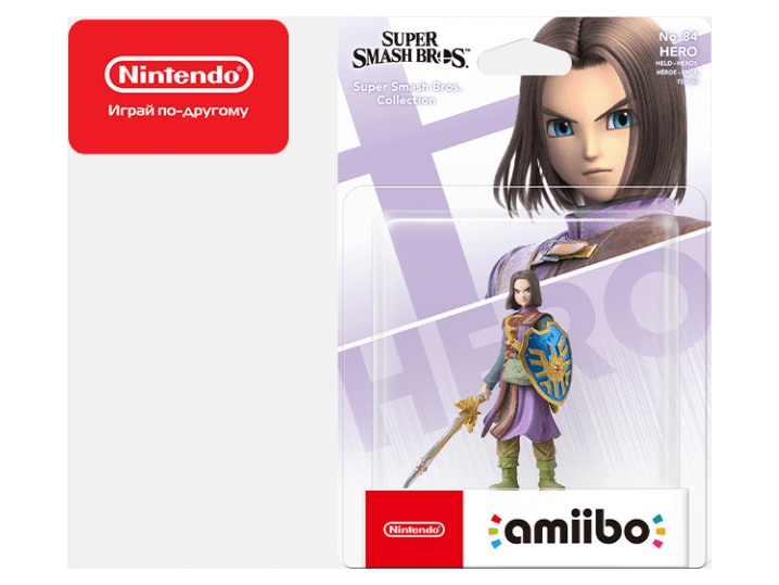 Аксессуар: Amiibo Герой (коллекция Super Smash Bros.) фигурка.