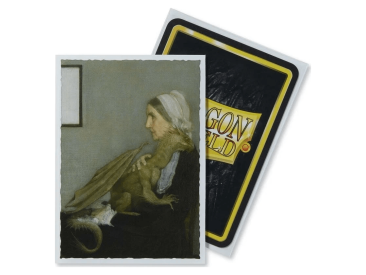 Протекторы Dragon Shield (100 шт., 63x88 мм): с рисунком Whistler's Mother