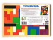 Деревянная головоломка-пазл Tetriswood