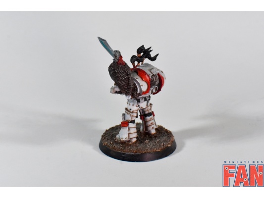 White Scars Cataphractii Legion Praetor (Pro-Painted, Warhammer 30k, Horus Heresy)