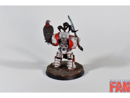 White Scars Cataphractii Legion Praetor (Pro-Painted, Warhammer 30k, Horus Heresy)