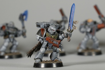 Warhammer 40k Space Wolves Pack x8 (99120101078) (Painted)