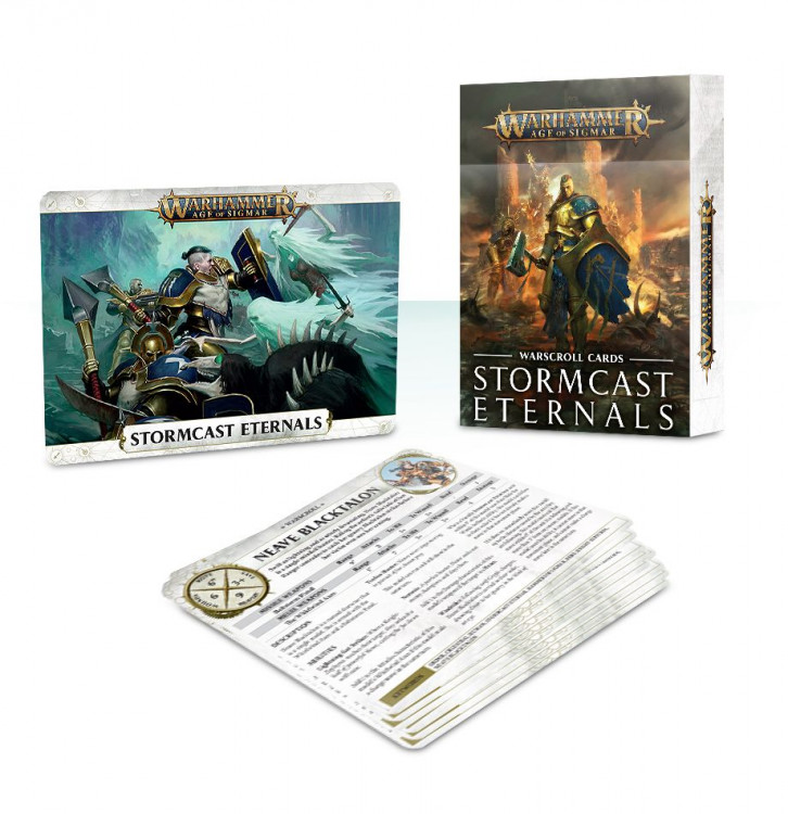 АРХИВ Warscroll Cards: Stormcast Eternals 2018