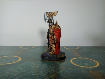 Warhammer 40k Adeptus Custodes Captain-General Trajann Valoris (Pro-Painted)