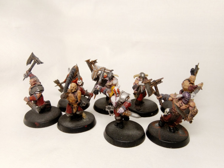 Warhammer Age of Sigmar Blades of Khorne Bloodreavers x8 (Painted)