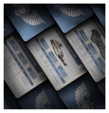 Adeptus Astartes Aircraft & Aces Card Pack (предзаказ)