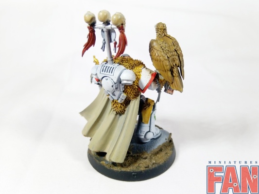 Warhammer 40k White Scars Primaris Kor&#039;sarro Khan (Pro-Painted)