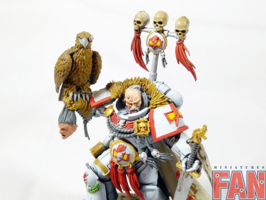 Warhammer 40k White Scars Primaris Kor&#039;sarro Khan (Pro-Painted)