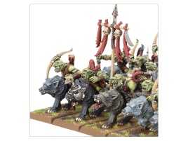 Goblin Wolf Rider Mob (The Old World, Orc & Goblin Tribes)