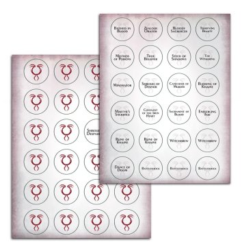 Warscroll Cards: Daughters of Khaine