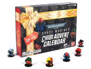 Space Marines Chibi advent calendar (предзаказ 2022, Warhammer 40k)