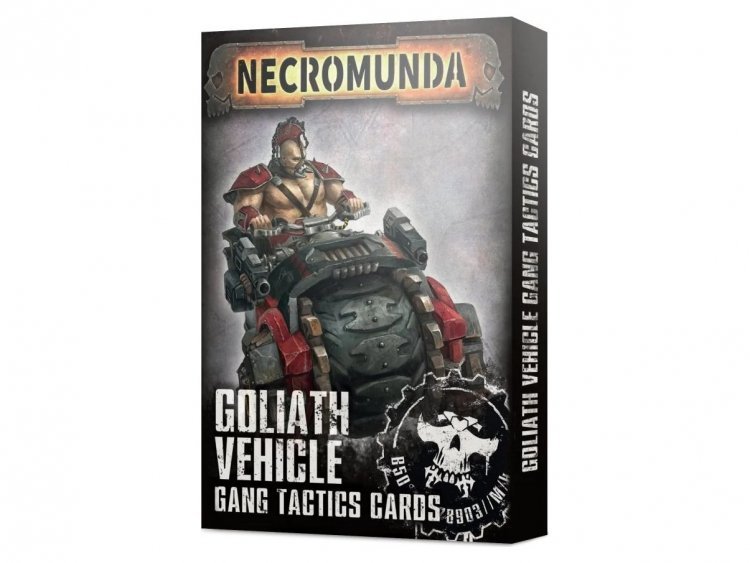 Goliath Vehicle Gang Tactics Cards (предзаказ 2022, Necromunda)