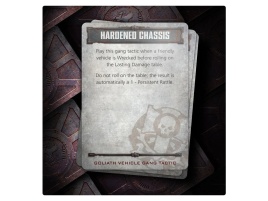Goliath Vehicle Gang Tactics Cards (предзаказ 2022, Necromunda)