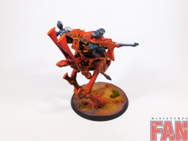 Warhammer 40k Aeldari Eldar Craftworlds War Walker x1 (Pro-Painted)