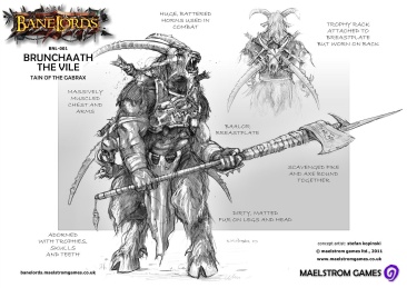 Brunchaath the Vile, Tain of the Gabrax