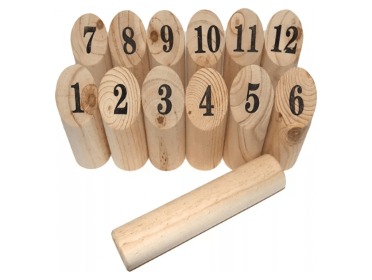 Настольная игра Игра Городки. Набор из дерева