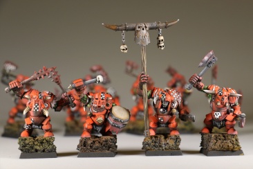 Warhammer Fantasy Battles / AOS Orruk Ardboys x10 (99120209033) (Painted)