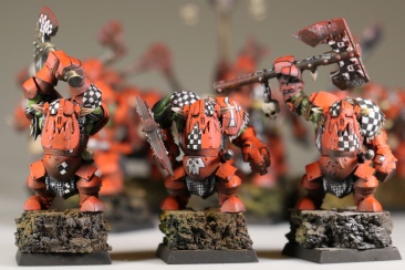 Warhammer Fantasy Battles / AOS Orruk Ardboys x10 (99120209033) (Painted)