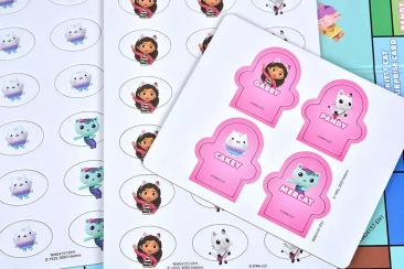 Монополия детская Gabby's Dollhouse на английском языке