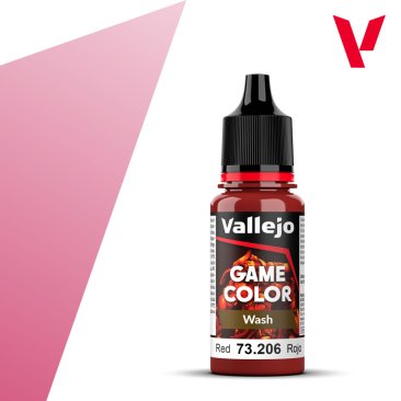 Проливка Vallejo Game Color Wash: Red Wash 73.206