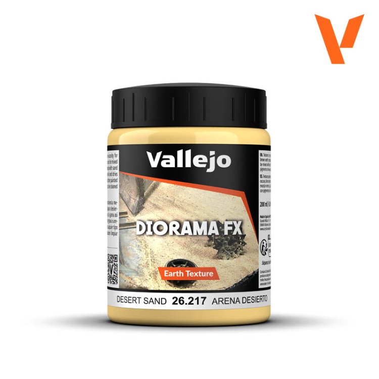 Текстурная паста Vallejo Diorama FX: Desert Sand 26.217