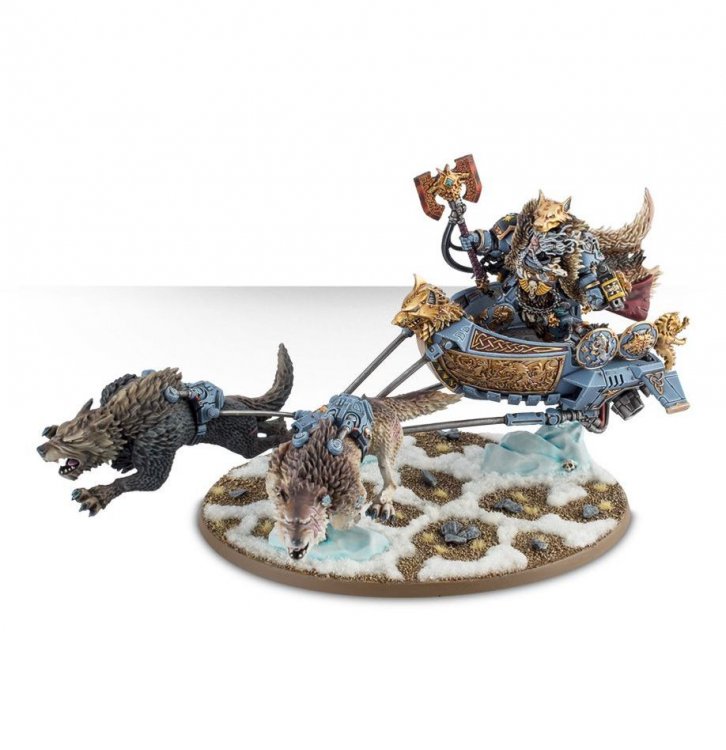 Logan Grimnar on Stormrider (GW Direct, Space Wolves, Warhammer 40k)