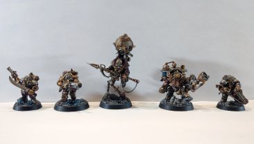 Warhammer Underworlds Kharadron Overlords Thundrik&#039;s Profiteers (Pro-Painted)