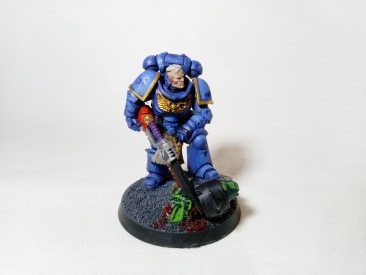 Warhammer 40k Space Marines Sergeant Jovan (Pro-Painted)