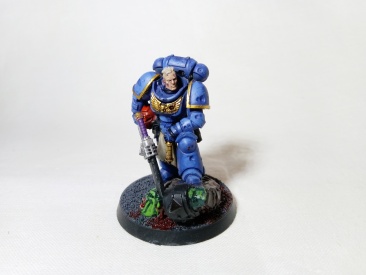Warhammer 40k Space Marines Sergeant Jovan (Pro-Painted)