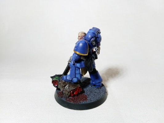 Warhammer 40k Space Marines Sergeant Jovan (Pro-Painted)