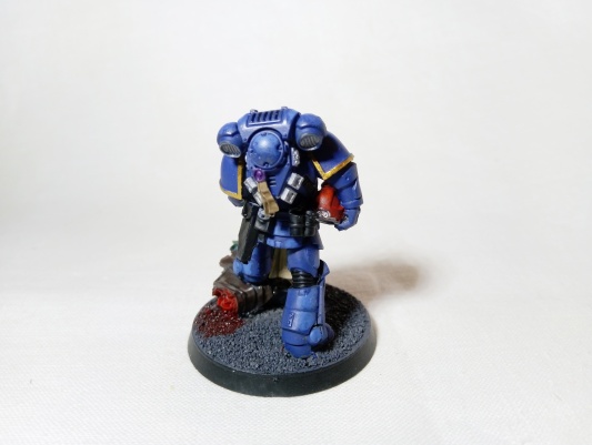 Warhammer 40k Space Marines Sergeant Jovan (Pro-Painted)