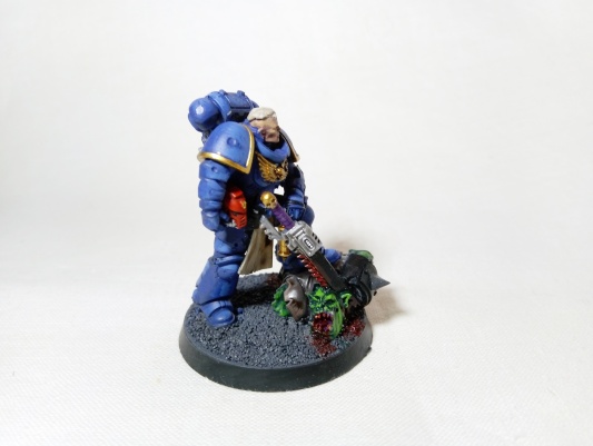 Warhammer 40k Space Marines Sergeant Jovan (Pro-Painted)