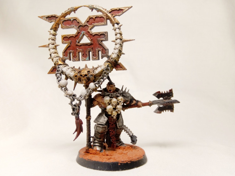 Warhammer Age of Sigmar Blades of Khorne Bloodsecrator Threx Skullbrand (Pro-Painted)
