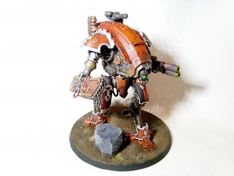 Warhammer 40k Imperial Knights Armiger Warglaive (Pro-Painted)