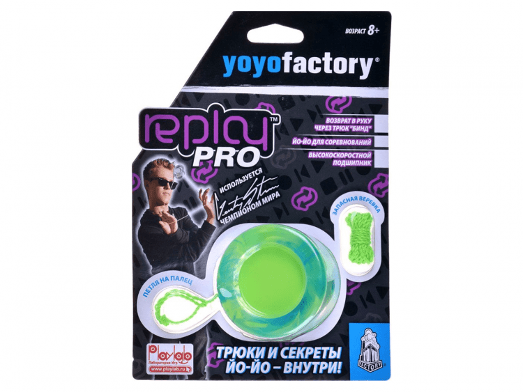 Йо-йо YoYoFactory Replay PRO (зелёный)
