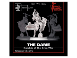 Дама | Игровая миниатюра 32 мм