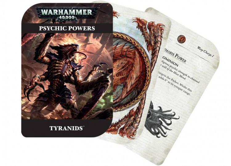 Warhammer 40,000 Psychic Cards: Tiranids (limited edition)