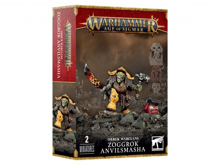 Zoggrok Anvilsmasha (предзаказ 2023, Age of Sigmar Orruk Warclans)